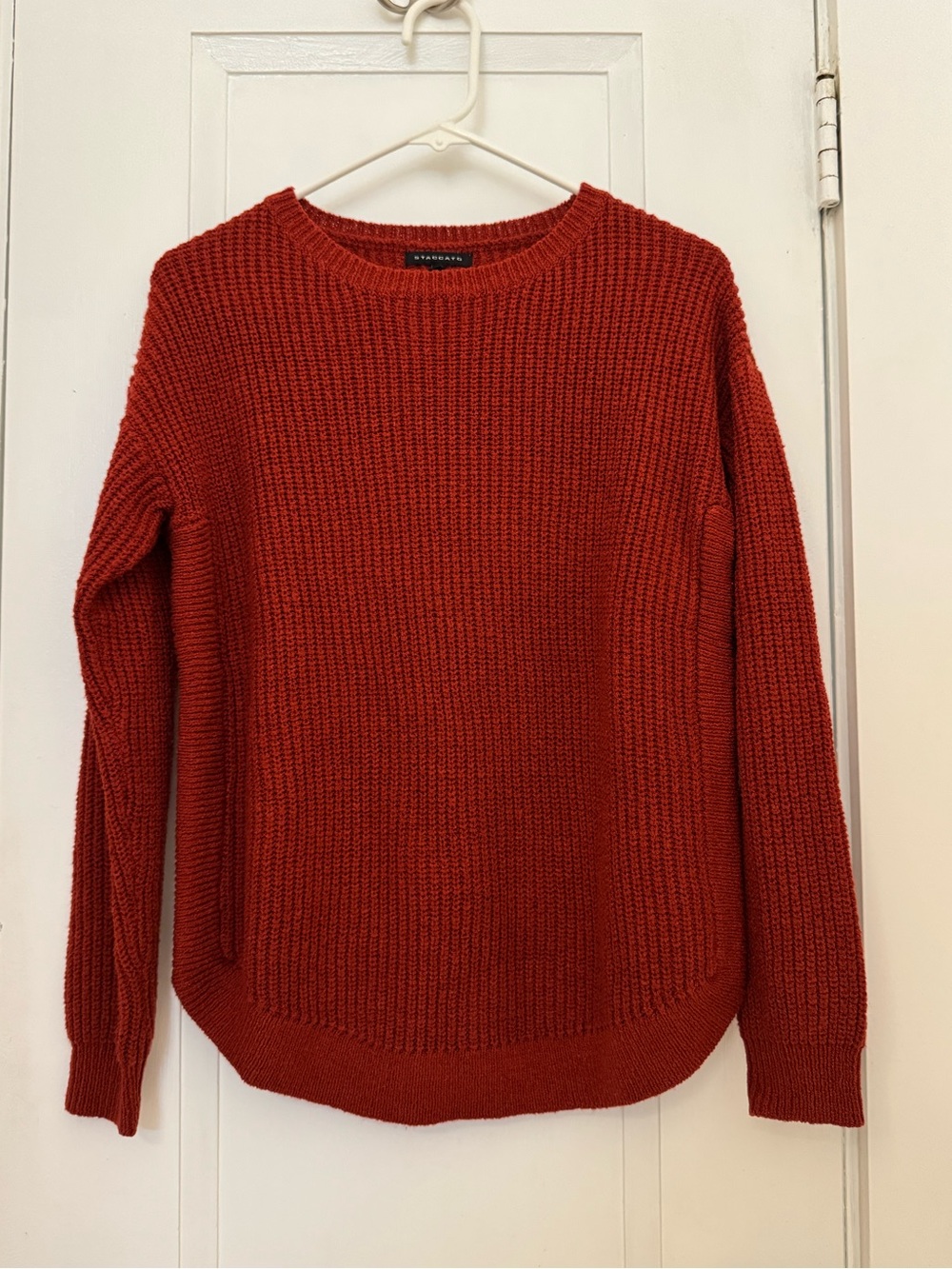 Red sweater